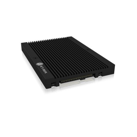 Convertidor icy box ib-m2u04, marco extraíble negro 60778