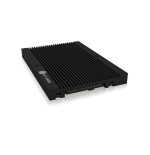 Convertidor icy box ib-m2u04, marco extraíble negro 60778