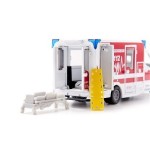 Ambulancia siku super mercedes-benz sprinter miesen tipo c, modelo de vehículo rojo/blanco 4006874021154