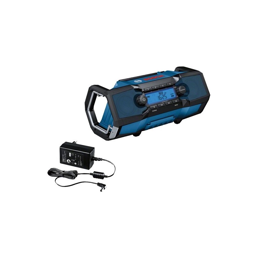 Radio de obras bosch professional gpb 18v-2 c azul