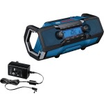 Radio de obras bosch professional gpb 18v-2 c azul