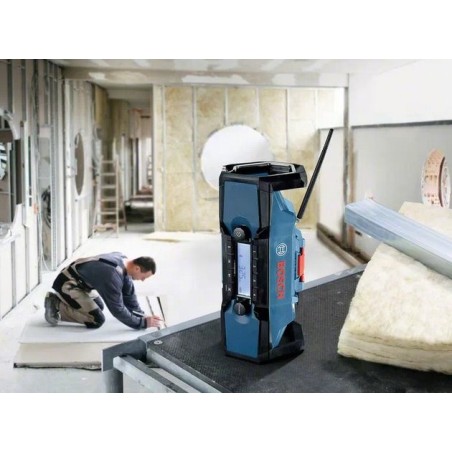 Radio de obras bosch professional gpb 18v-2 c azul