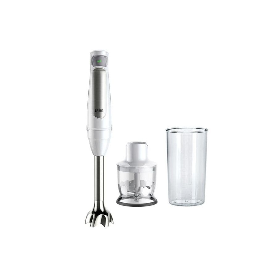 Batidora de mano braun multiquick 7 mq7020 blanco/acero inoxidable mq7020
