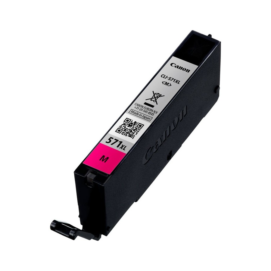 Tinta original canon cli-571mxl alta capacidad magenta