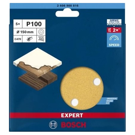 Bosch professional 2608900816, hoja de lija