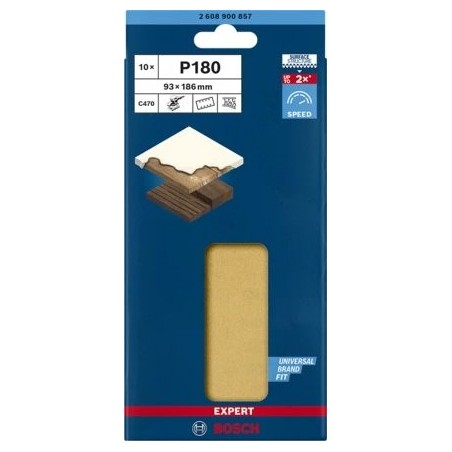 Hoja de lija  bosch professional 2608900857