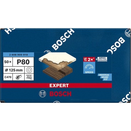 Hoja de lija  bosch professional 2608900910