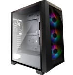 Xilence performance c xg131  x712.rgb midi tower negro, atx, micro atx, mini-atx, abs, plástico, acero, vidrio templado, juego