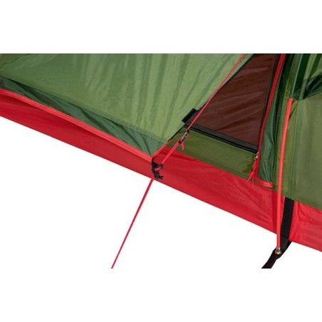 Tienda de campaña high peak  siskin 2.0 lw, 10330 verde oliva/rojo