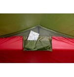 Tienda de campaña high peak  siskin 2.0 lw, 10330 verde oliva/rojo