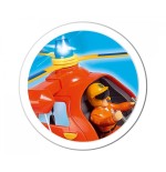 Vehículo de juguete simba 109252510 naranja/amarillo