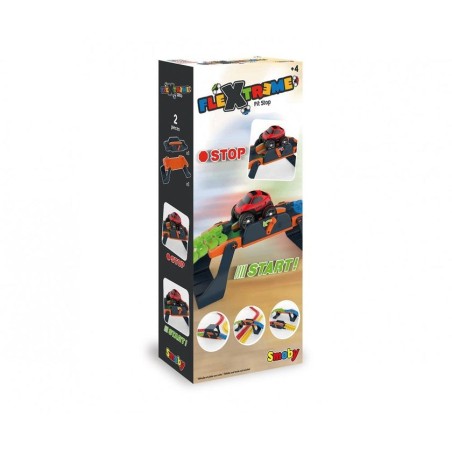 Smoby 7600180916, pistas de carreras gris/naranja
