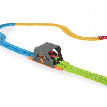 Smoby 7600180916, pistas de carreras gris/naranja