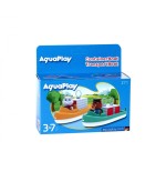 Aquaplay contenedor y barco de transporte  multicolor, incluye 2 figuras de juguete 8700000271