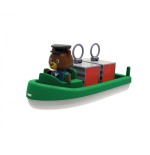Aquaplay contenedor y barco de transporte  multicolor, incluye 2 figuras de juguete 8700000271