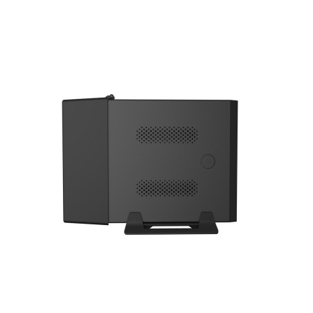 Caja pc coolbox mini itx ipc-2 black 1x2'5/2xusb3.0 /audio in/out/ vesa/ trasera cubre-c sin fuente