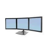 Soporte  ergotron ds100  para monitor plateado 33-323-200