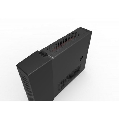 Caja pc coolbox mini itx ipc-2 black 1x2'5/2xusb3.0 /audio in/out/ vesa/ trasera cubre-c sin fuente