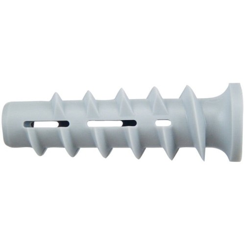Fischer taco para hormigón celular turbo ftp k 6 gris claro, 25 unidades 78412