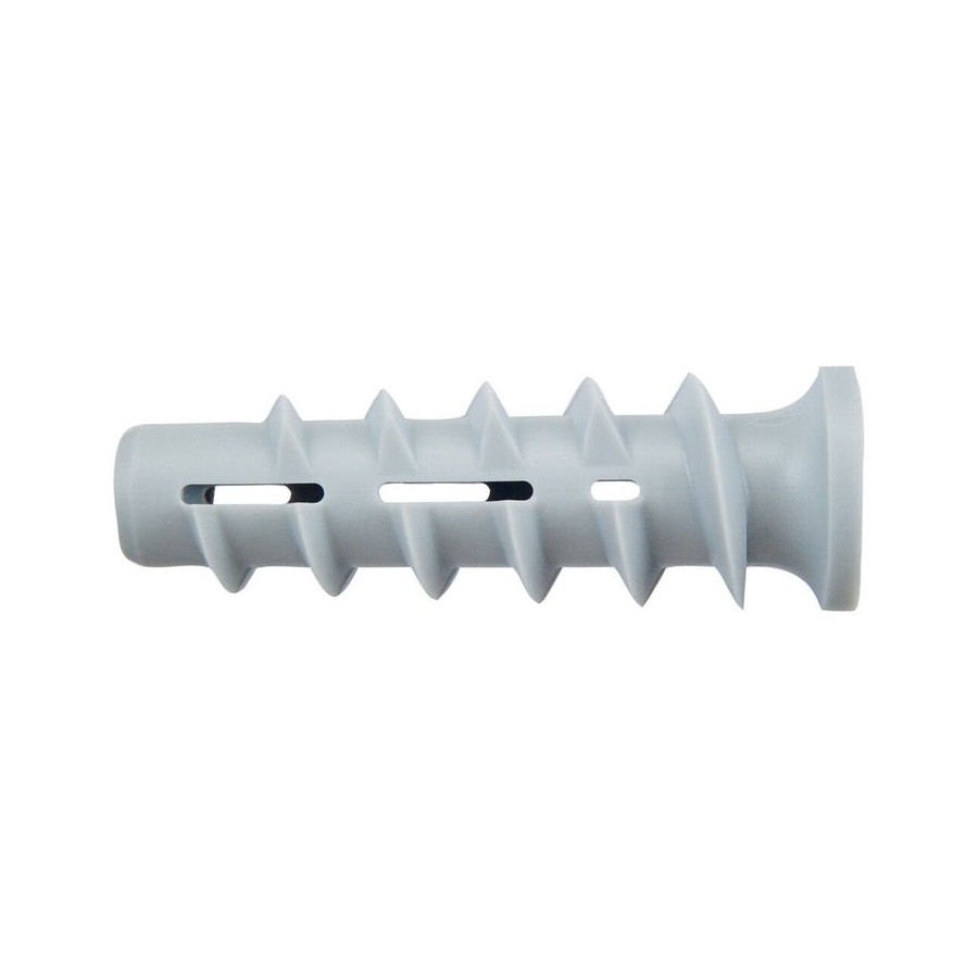 Fischer taco para hormigón celular turbo ftp k 6 gris claro, 25 unidades 78412