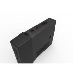 Caja pc coolbox mini itx ipc-2 black 1x2'5/2xusb3.0 /audio in/out/ vesa/ trasera cubre-c sin fuente
