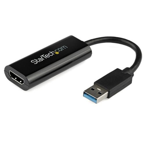 Startech adaptador usb 3.0 a hdmi  negro