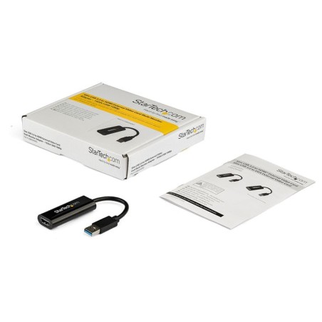 Startech adaptador usb 3.0 a hdmi  negro