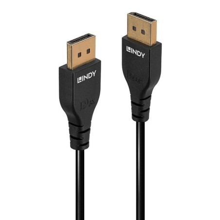 Cable lindy 36461  displayport 1 m negro negro, 1 m, displayport, displayport, macho, macho, 7680 x 4320 pixeles
