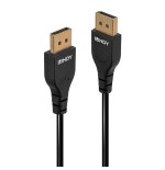 Cable lindy 36461  displayport 1 m negro negro, 1 m, displayport, displayport, macho, macho, 7680 x 4320 pixeles