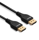 Cable lindy 36461  displayport 1 m negro negro, 1 m, displayport, displayport, macho, macho, 7680 x 4320 pixeles