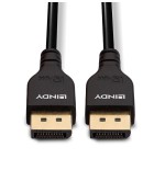 Cable lindy 36461  displayport 1 m negro negro, 1 m, displayport, displayport, macho, macho, 7680 x 4320 pixeles