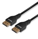 Cable lindy 36461  displayport 1 m negro negro, 1 m, displayport, displayport, macho, macho, 7680 x 4320 pixeles