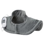 Almohadilla térmica proficare para hombros y cuello pc-snh 3097 gris, 52 x 50 cm 330970