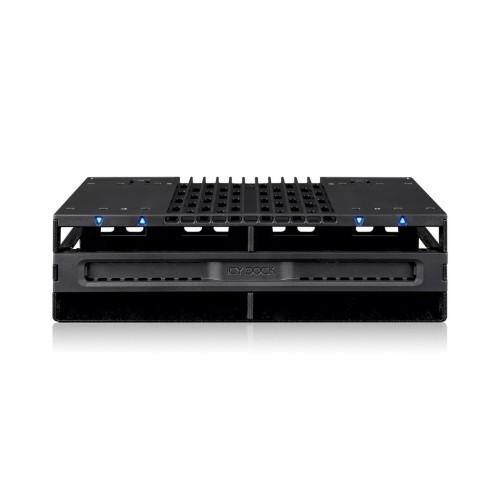 Icy dock flexidock mb024sp-b, marco extraíble negro mb024sp-b
