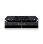 Icy dock flexidock mb024sp-b, marco extraíble negro mb024sp-b