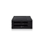 Icy dock flexidock mb024sp-b, marco extraíble negro mb024sp-b