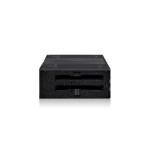 Icy dock flexidock mb024sp-b, marco extraíble negro mb024sp-b