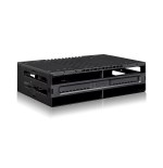 Icy dock flexidock mb024sp-b, marco extraíble negro mb024sp-b