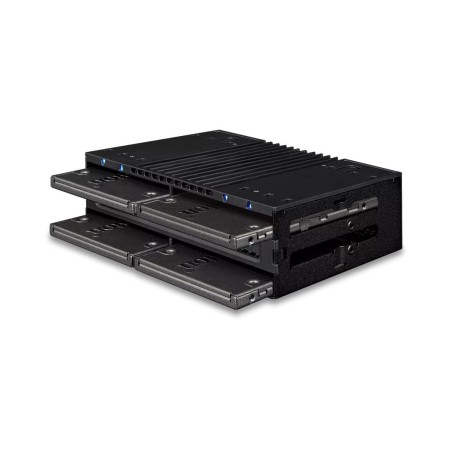 Icy dock flexidock mb024sp-b, marco extraíble negro mb024sp-b