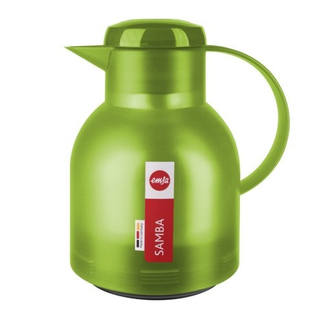 Jarra termo emsa samba termo 1 l  claro/transparente, 1 l, verde, polipropileno (pp), 12 h, 24 h