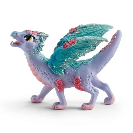 Figura schleich bayala dragón floral y bebé 70592