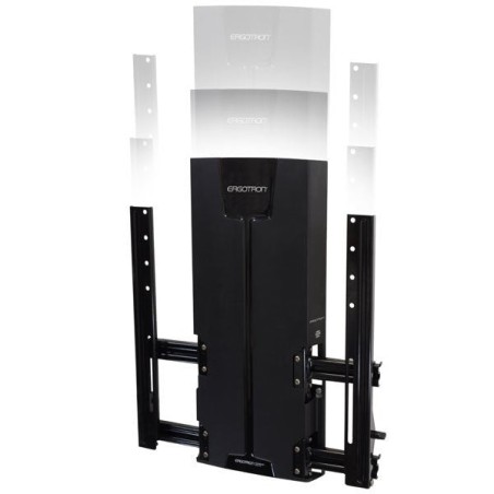 Soporte de pared ergotron vhd corredizo negro 61-128-085