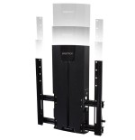 Soporte de pared ergotron vhd corredizo negro 61-128-085