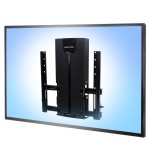 Soporte de pared ergotron vhd corredizo negro 61-128-085