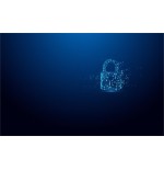 Kingston ironkey vault privacy 50 256 gb, lápiz usb celeste/negro