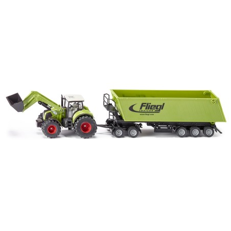 Tractor granjero siku con cargador frontal, muñeca y desmontador 10194900002