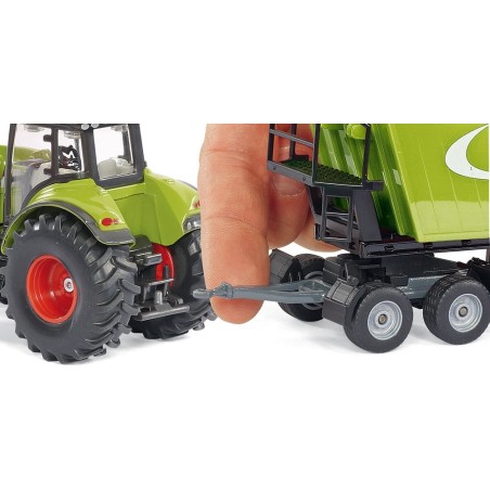 Tractor granjero siku con cargador frontal, muñeca y desmontador 10194900002