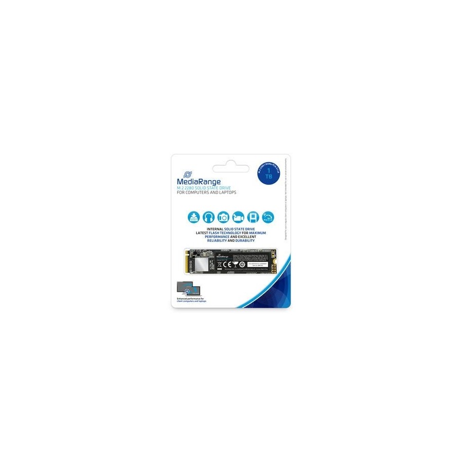 Mediarange mr1033 1tb, unidad de estado sólido negro