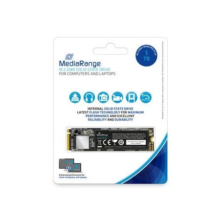 Mediarange mr1033 1tb, unidad de estado sólido negro
