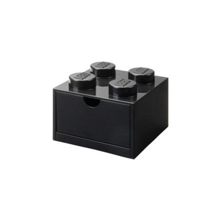Room copenhagen lego cajón de escritorio 4, caja de almacenamiento negro, tachuelas 40201733